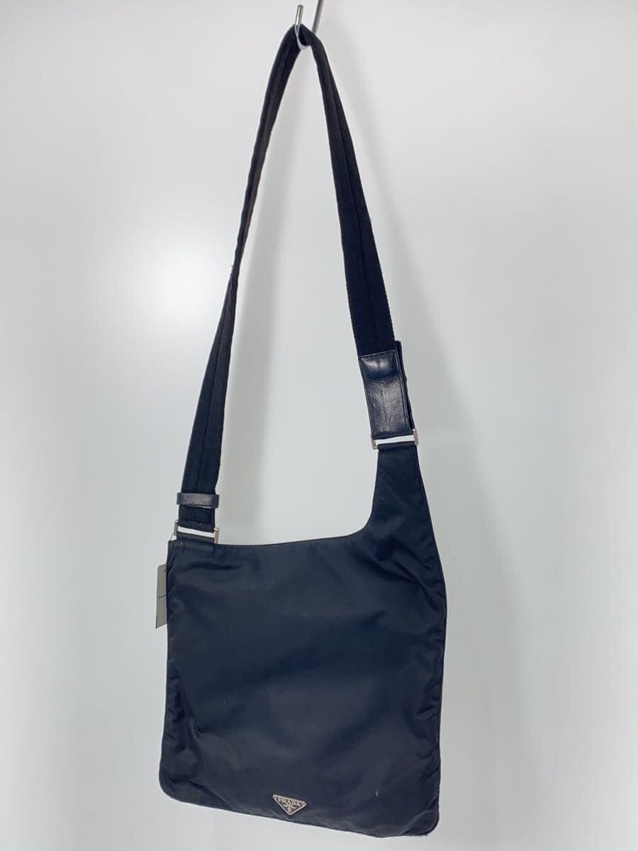 PRADA Shoulder Bag Nylon BLK 2