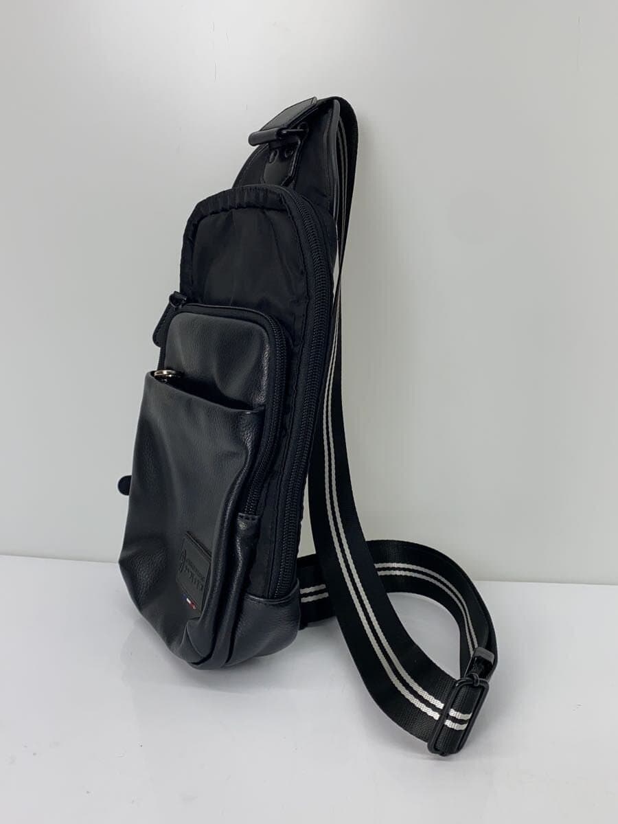 CASTELBAJAC Shoulder Bag Leather BLK 055931 2