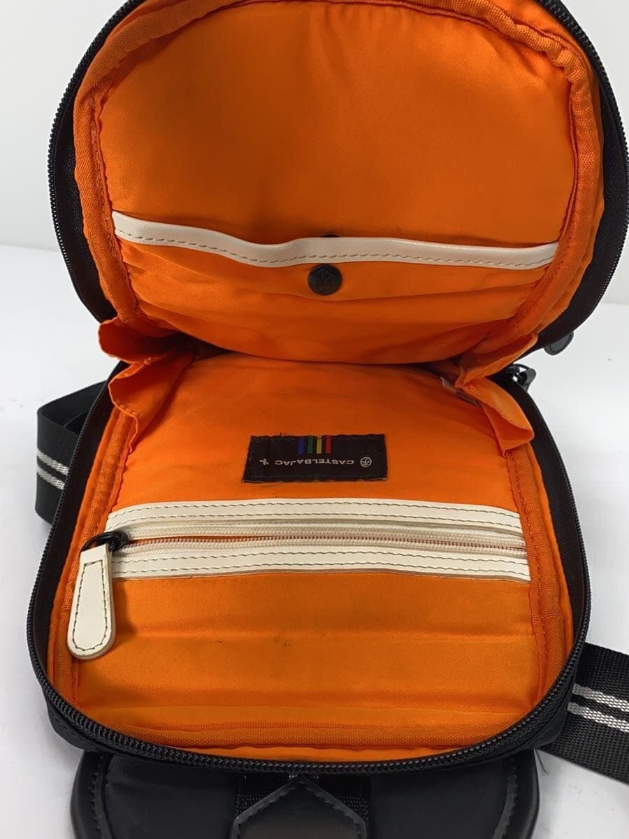 CASTELBAJAC Shoulder Bag Leather BLK 055931 6