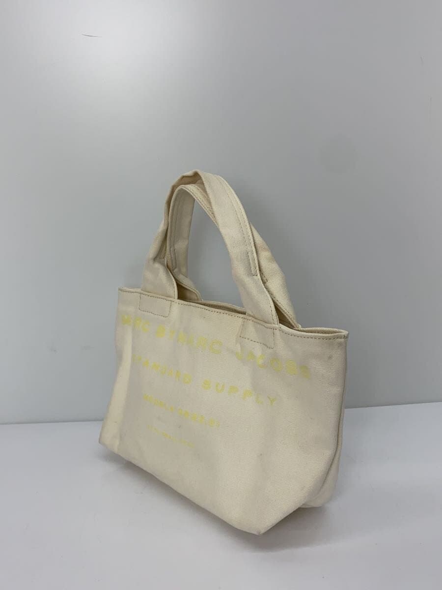 MARC BY MARC JACOBS Tote Bag Canvas WHT 2