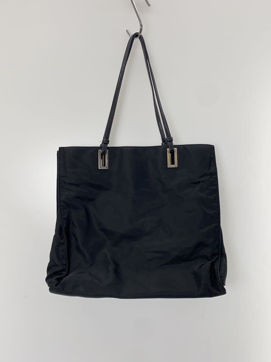 PRADA tote bag nylon BLK 3