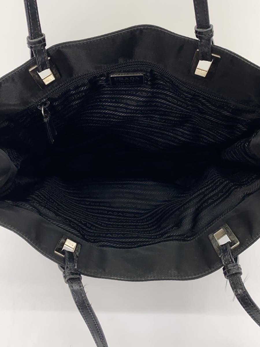 PRADA tote bag nylon BLK 6