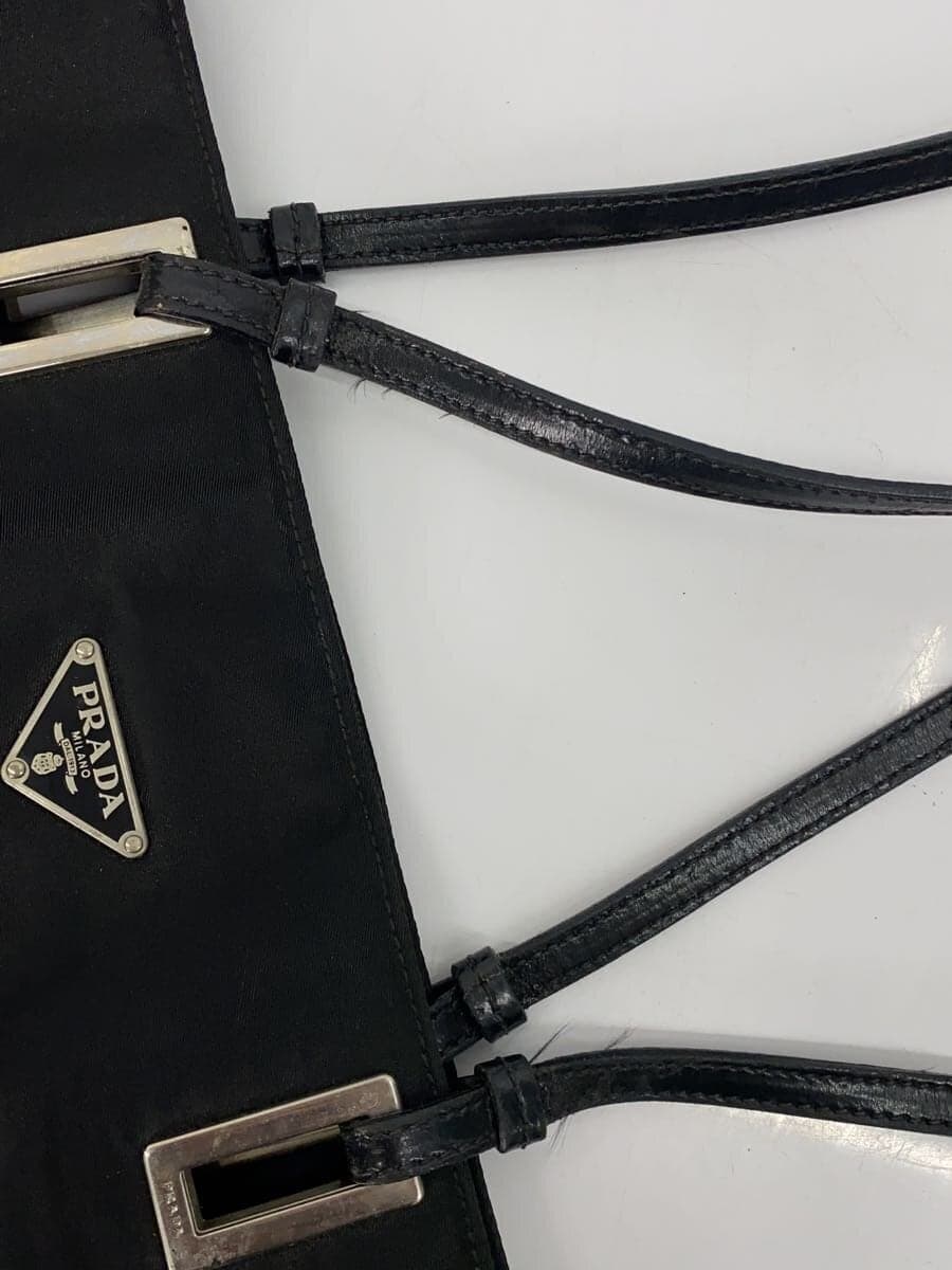 PRADA tote bag nylon BLK 7