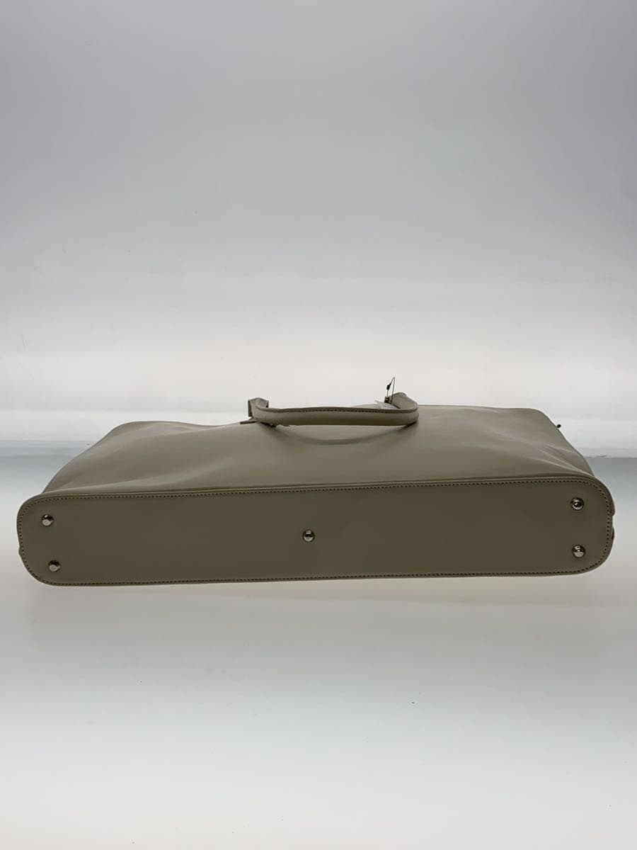 KLON Shoulder Bag Leather BEG Solid 4