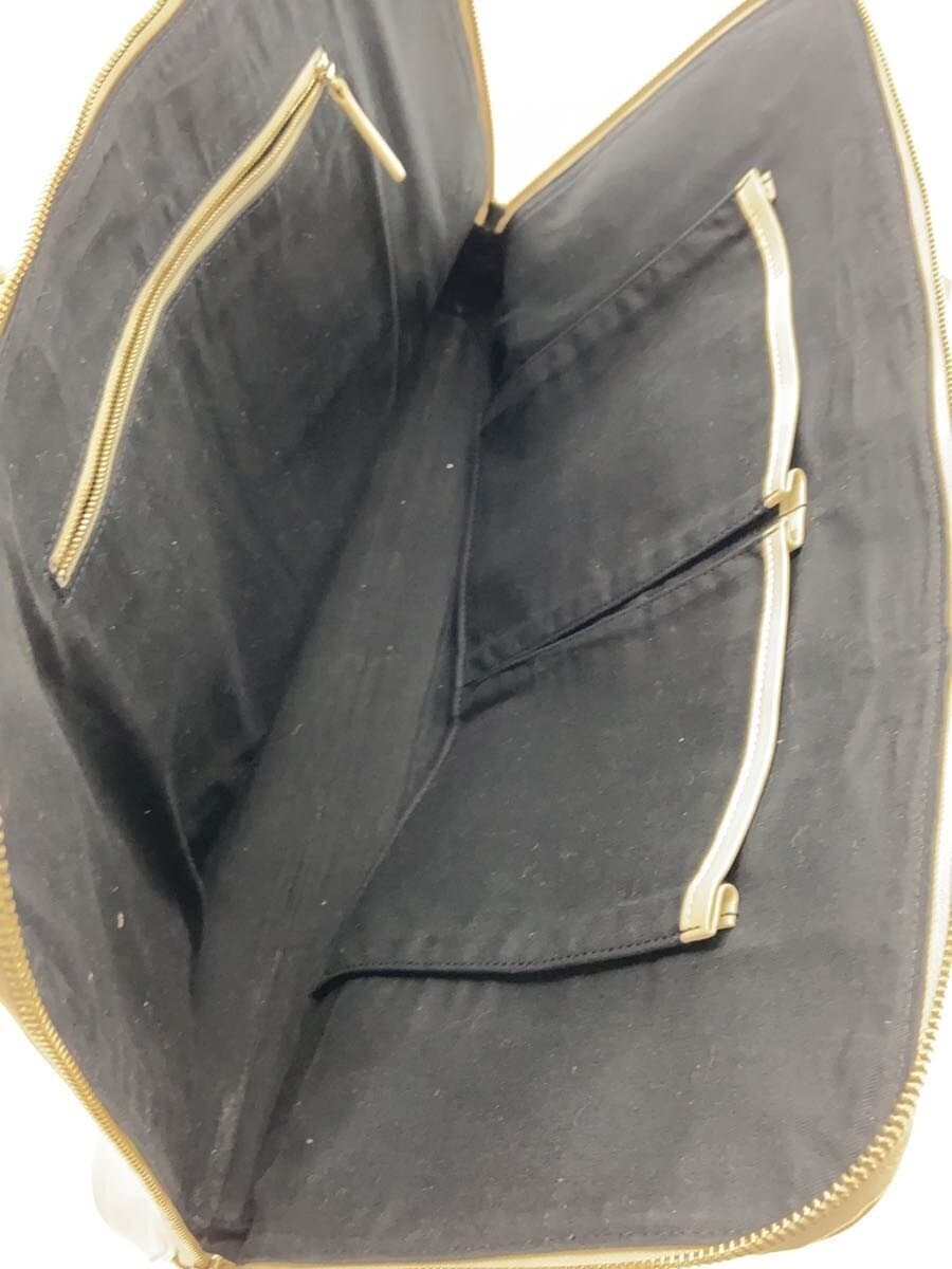 KLON Shoulder Bag Leather BEG Solid 7