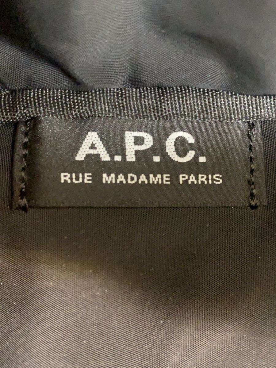 A.P.C. Waist Bag Polyester BLK Solid NT1109 5