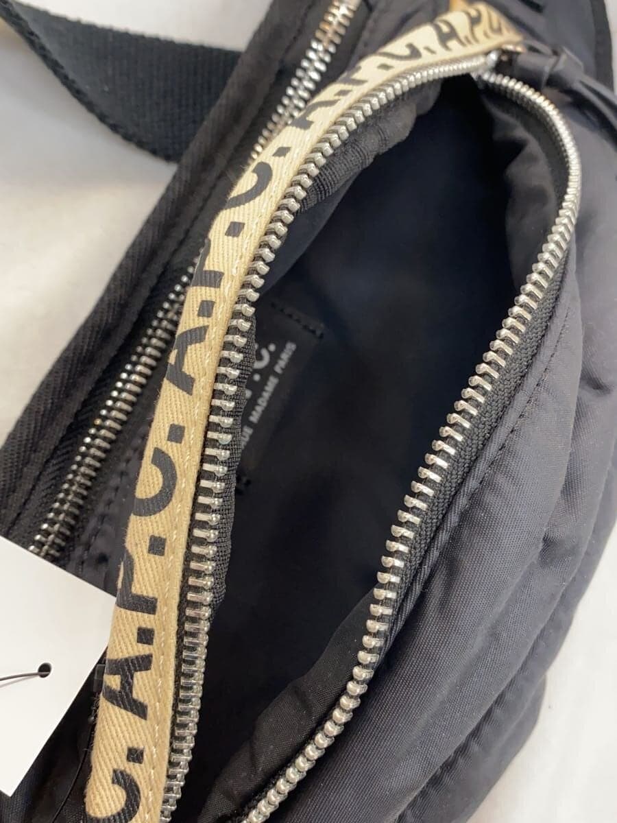A.P.C. Waist Bag Polyester BLK Solid NT1109 6