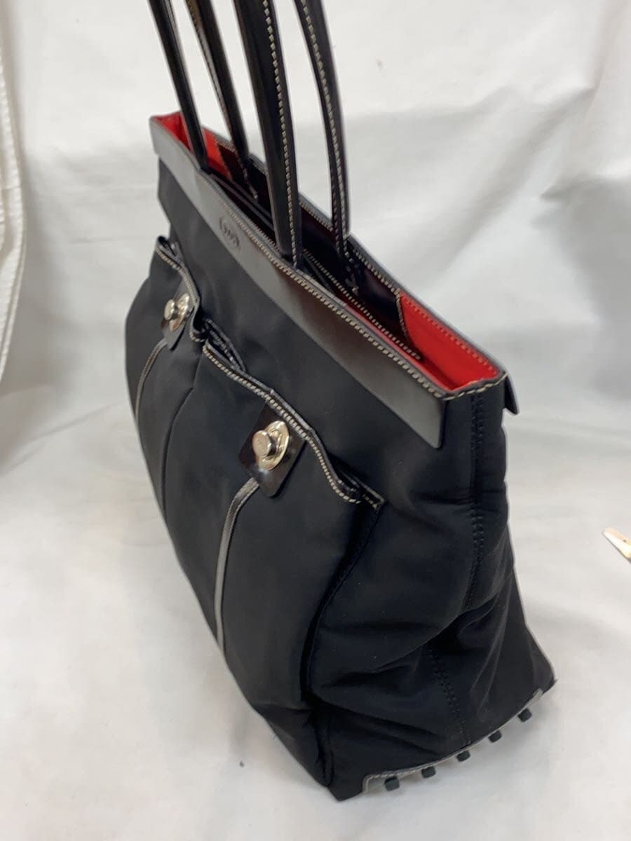 TOD’S Tote Bag Nylon BLK 2