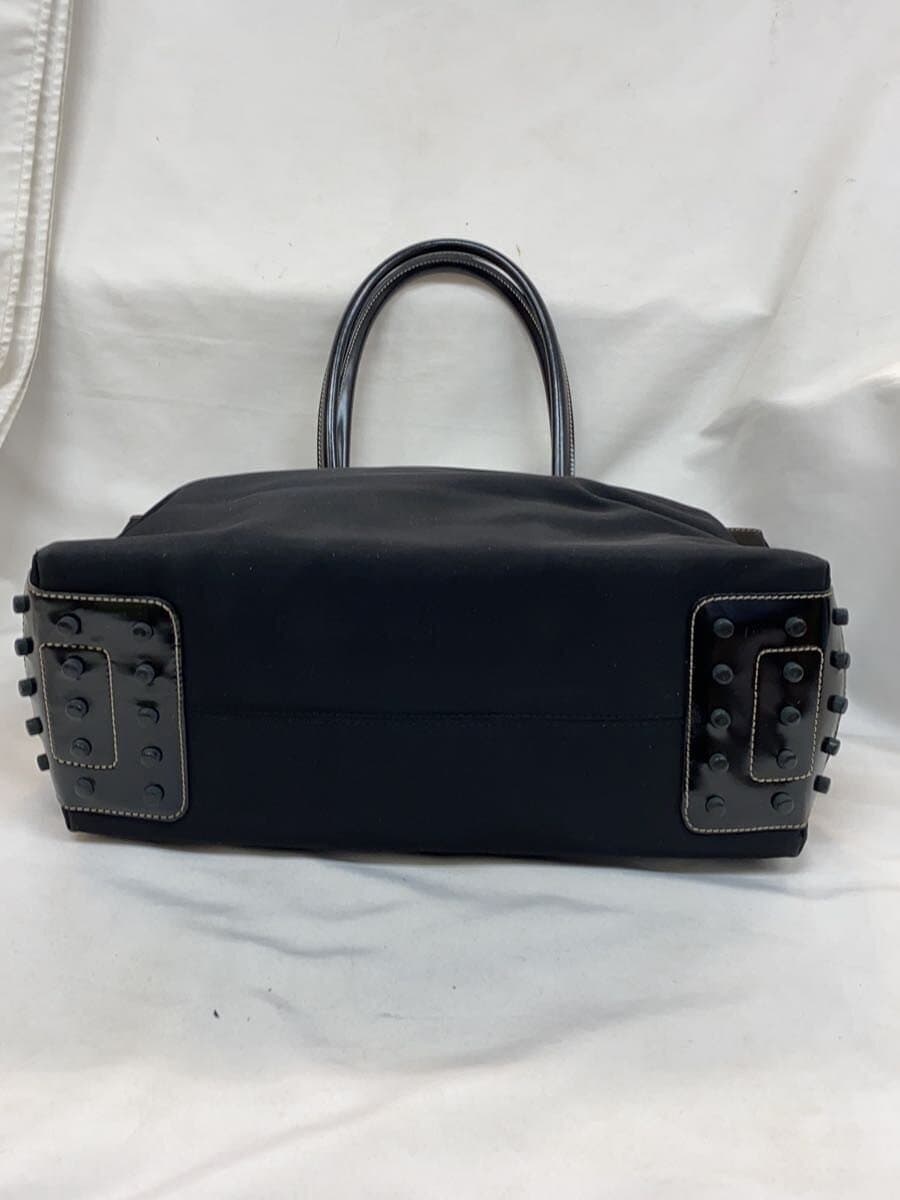 TOD’S Tote Bag Nylon BLK 4