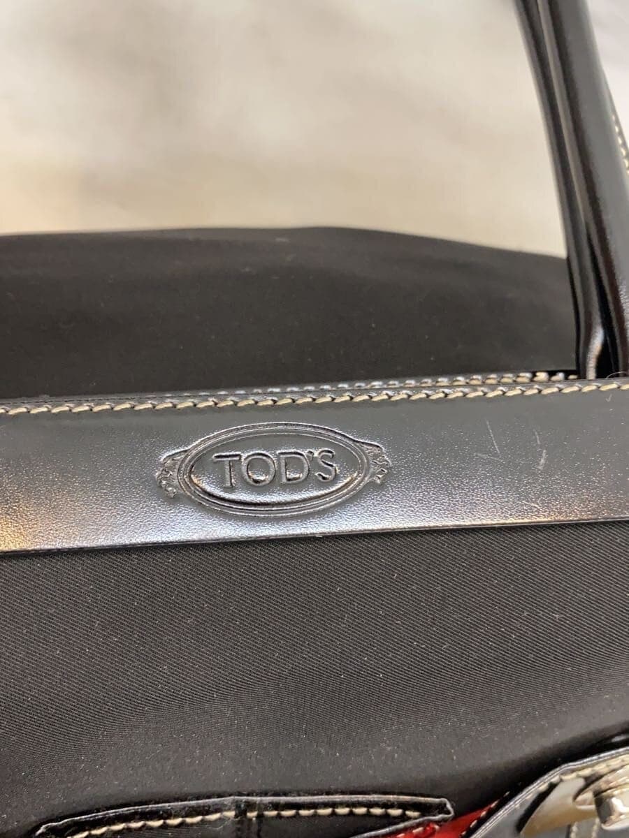 TOD’S Tote Bag Nylon BLK 5