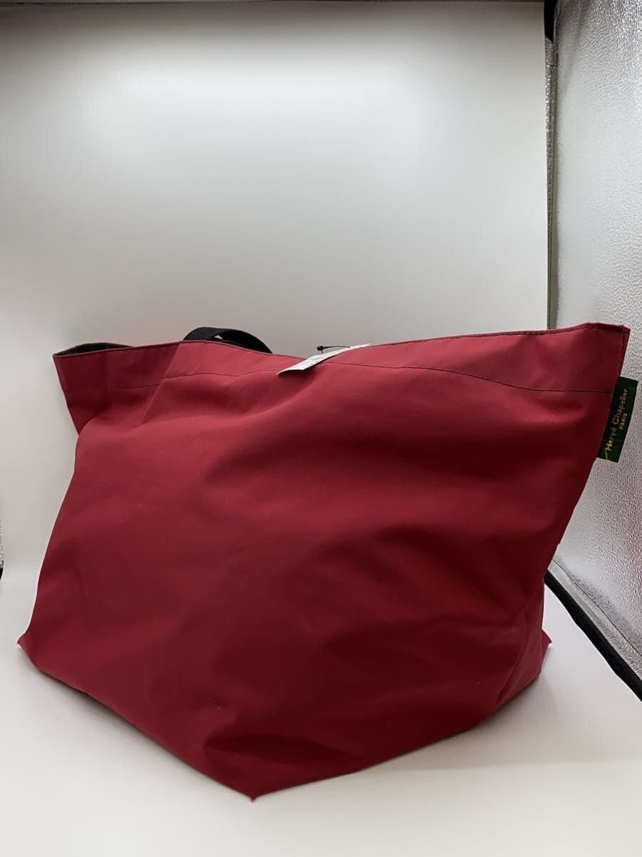 Herve Chapelier Tote Bag Nylon RED Solid 2