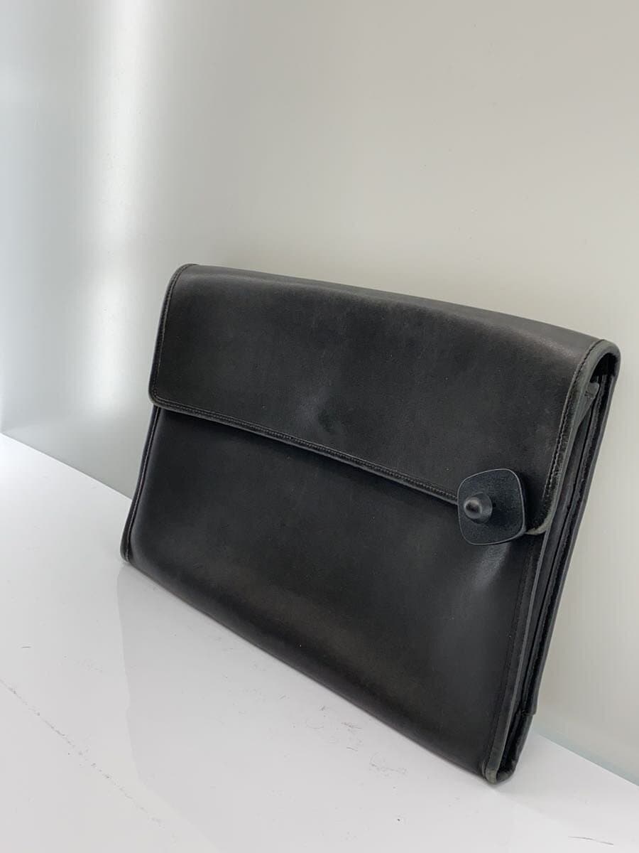 COACH Second Bag Leather BLK Solid 0029 2