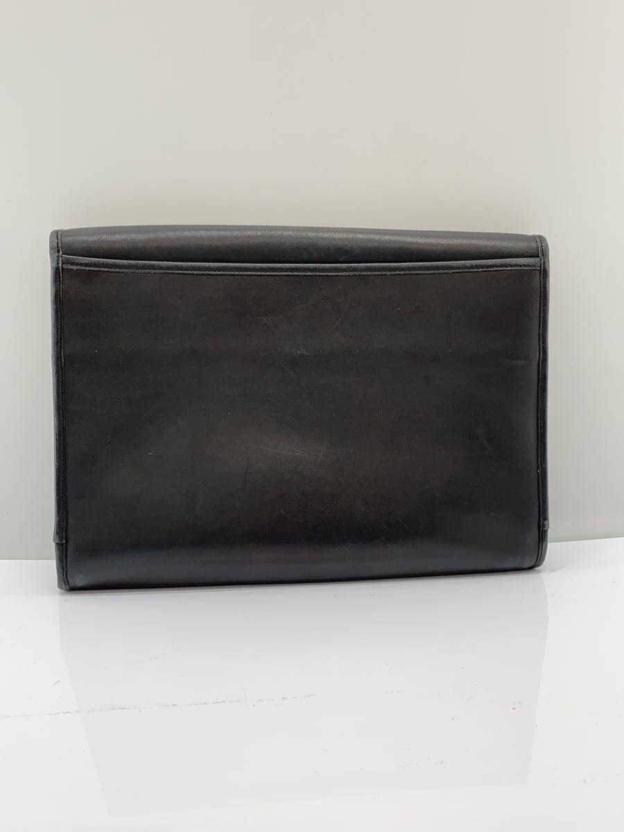 COACH Second Bag Leather BLK Solid 0029 3