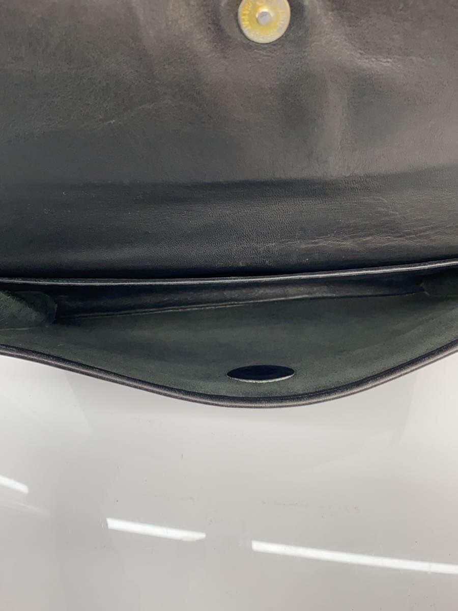 COACH Second Bag Leather BLK Solid 0029 6