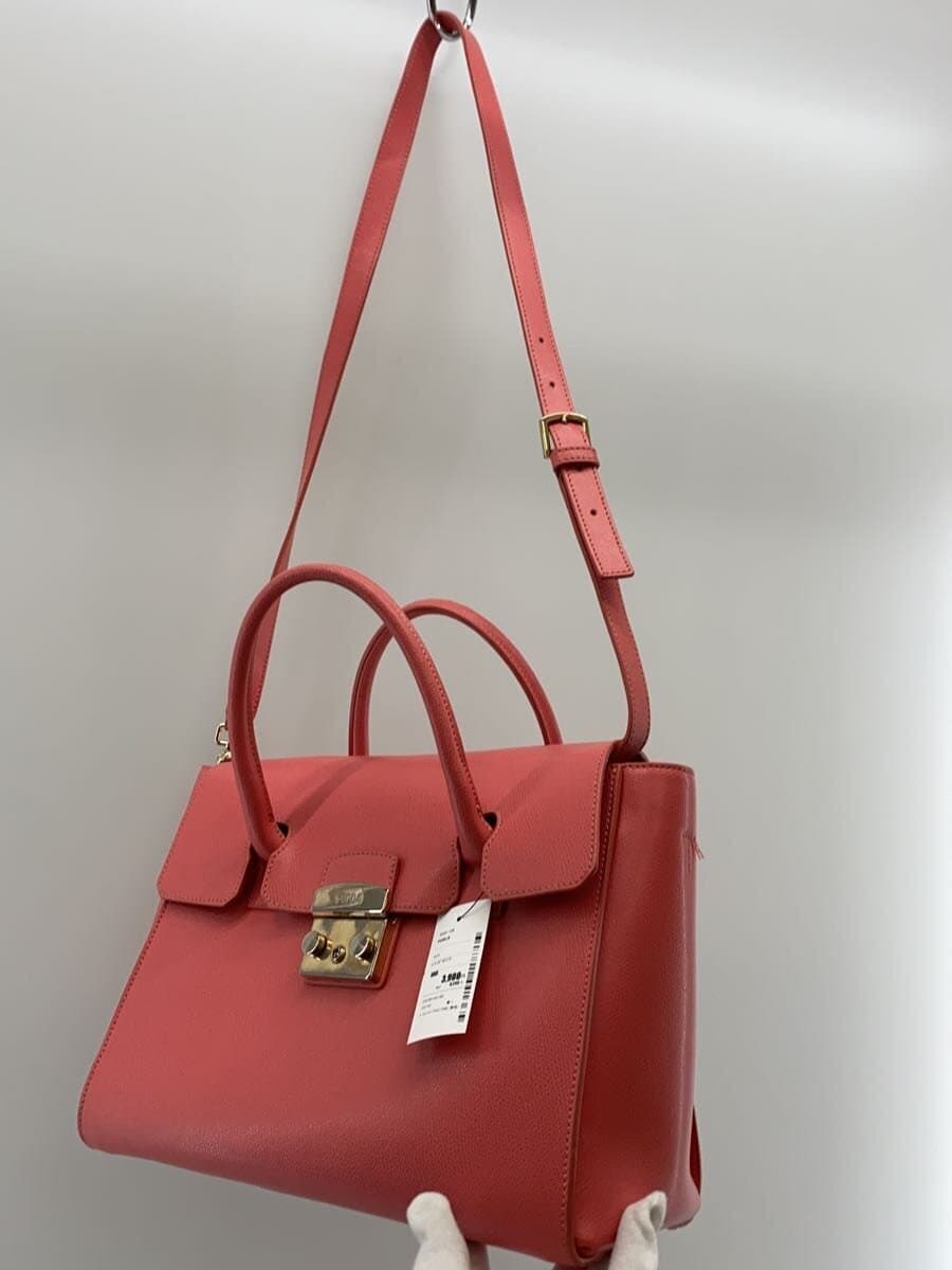 FURLA Tote Bag PVC PNK Solid 2
