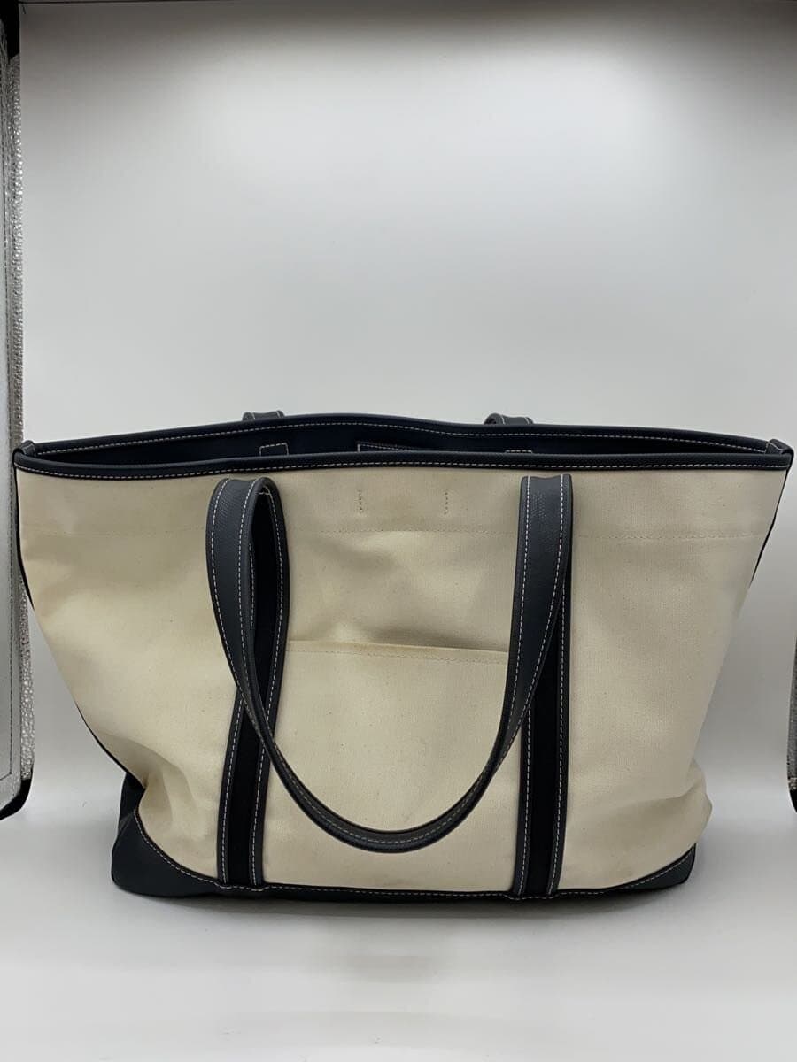 PORTER Tote Bag Canvas BEG Solid 739-08513 3