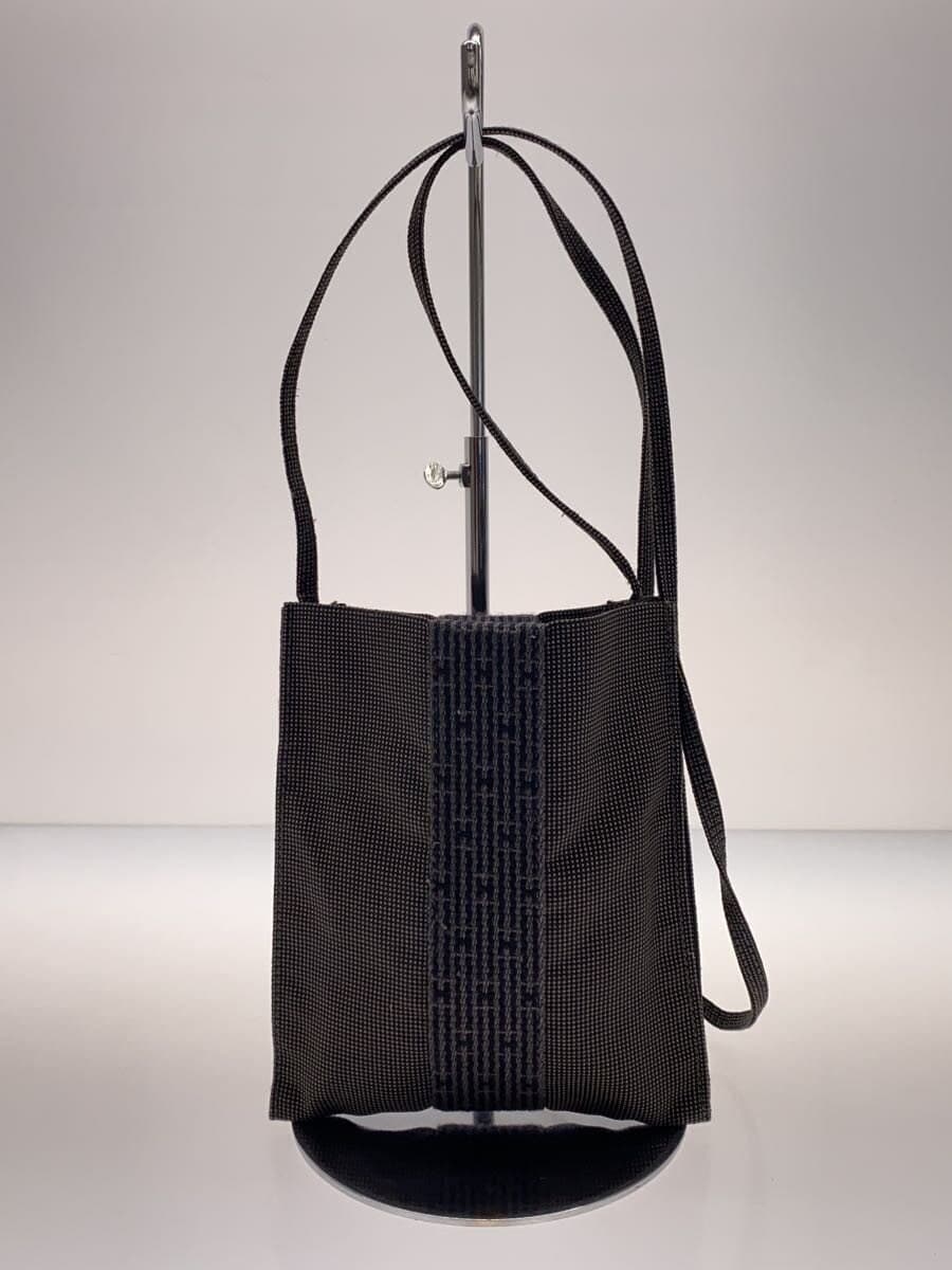 HERMES Shoulder Bag GRY Solid 3