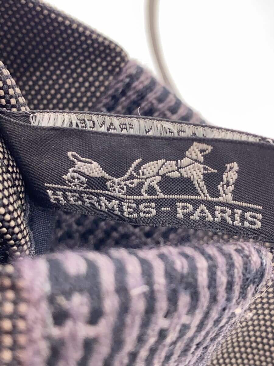 HERMES Shoulder Bag GRY Solid 5