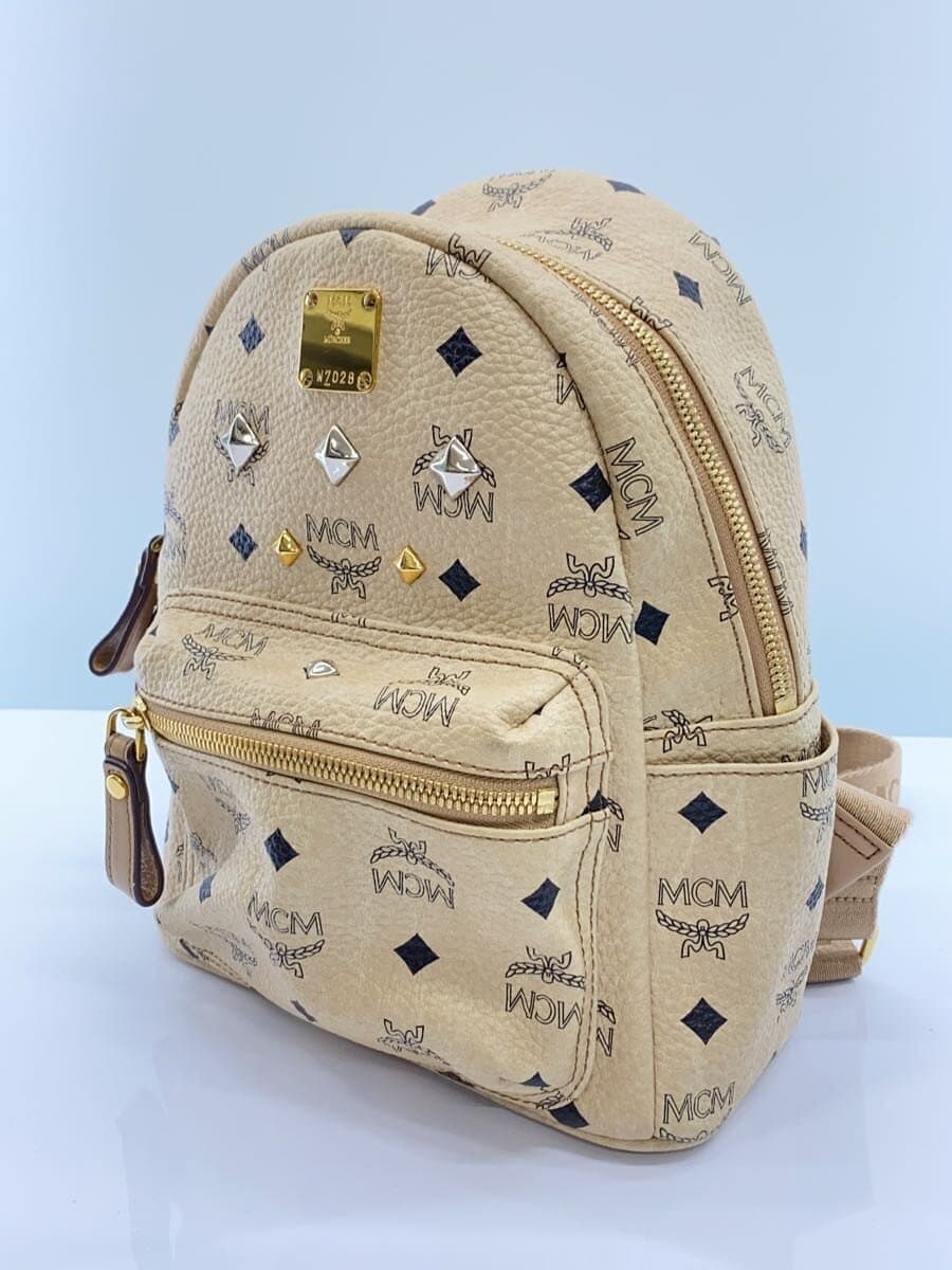 MCM Backpack KHK Monogram 2