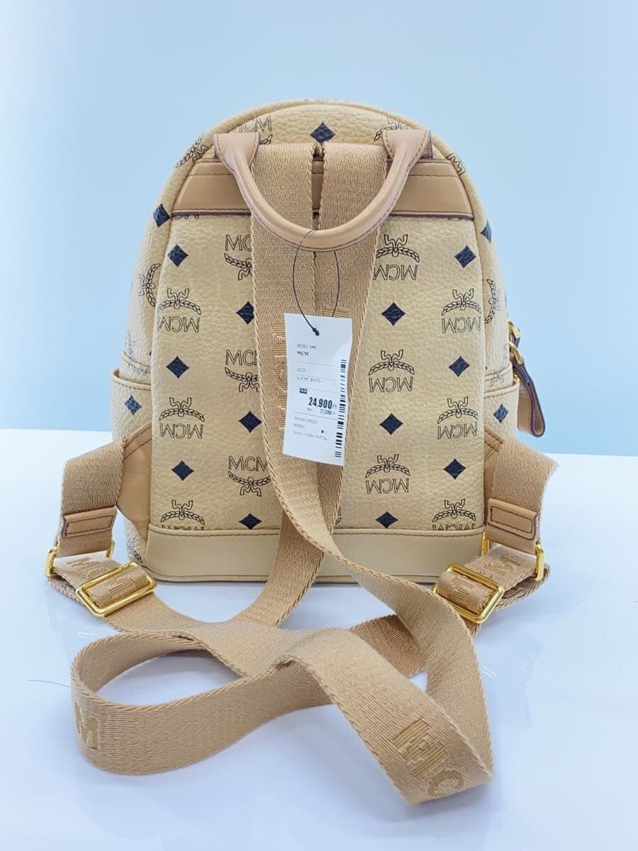 MCM Backpack KHK Monogram 3
