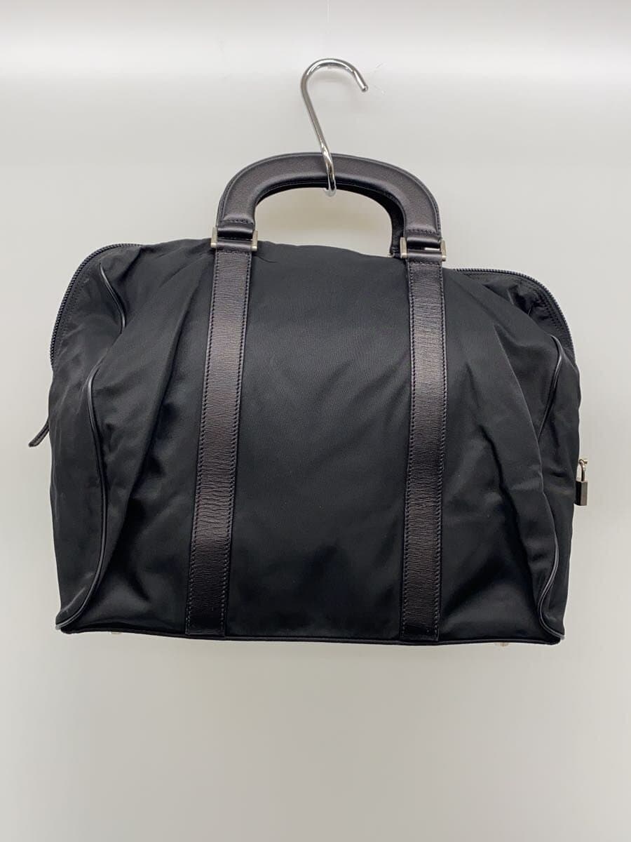 PRADA Boston Bag Nylon BLK Solid v129 3