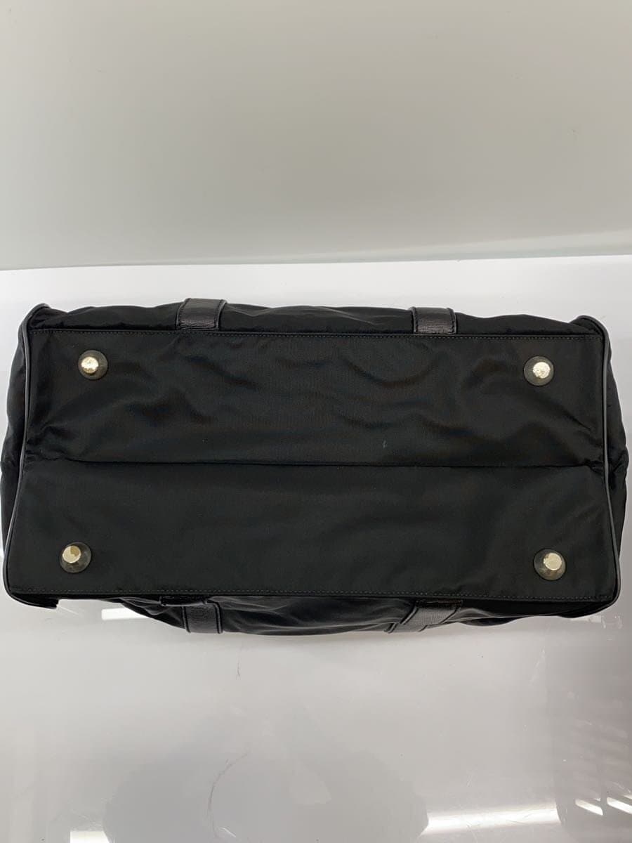 PRADA Boston Bag Nylon BLK Solid v129 4
