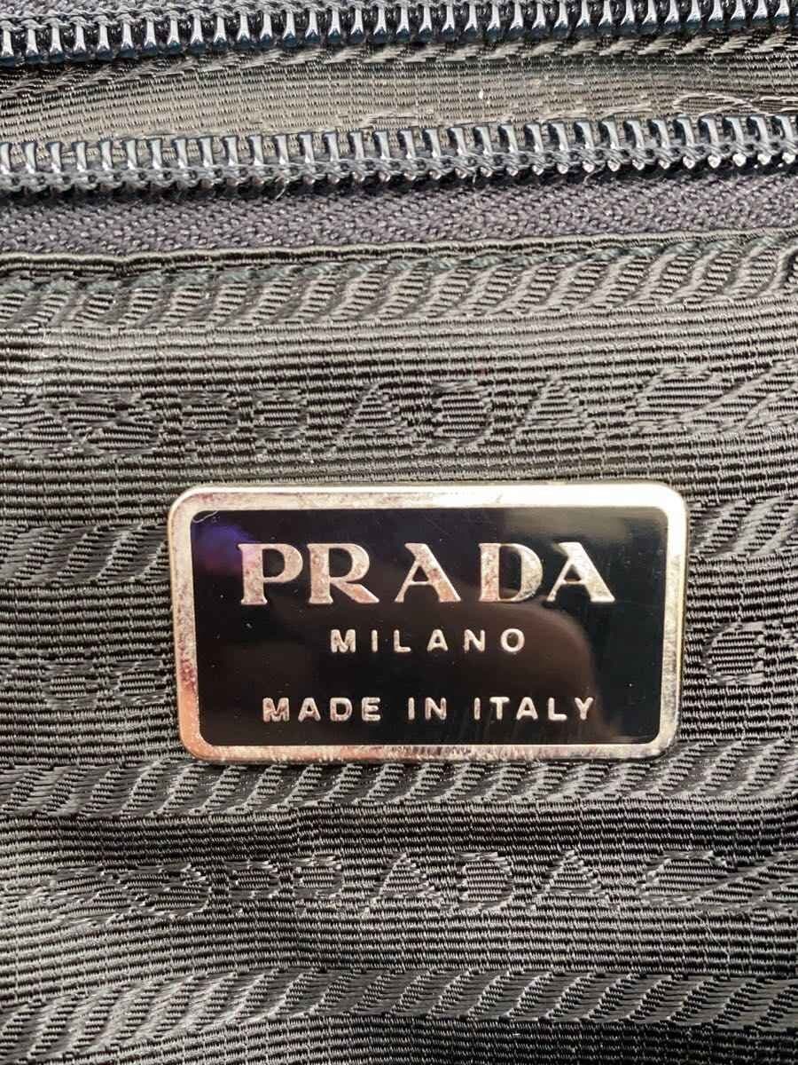 PRADA Boston Bag Nylon BLK Solid v129 5