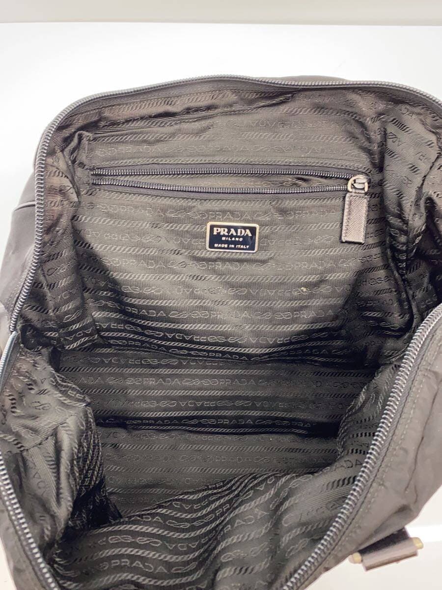 PRADA Boston Bag Nylon BLK Solid v129 6