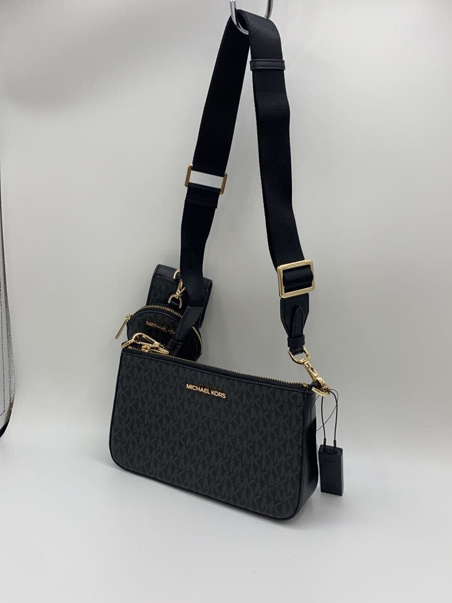 MICHAEL KORS Shoulder Bag PVC BLK All Over Pattern 35S2GTVC1B 2