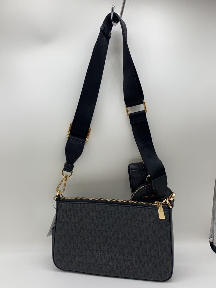 MICHAEL KORS Shoulder Bag PVC BLK All Over Pattern 35S2GTVC1B 3
