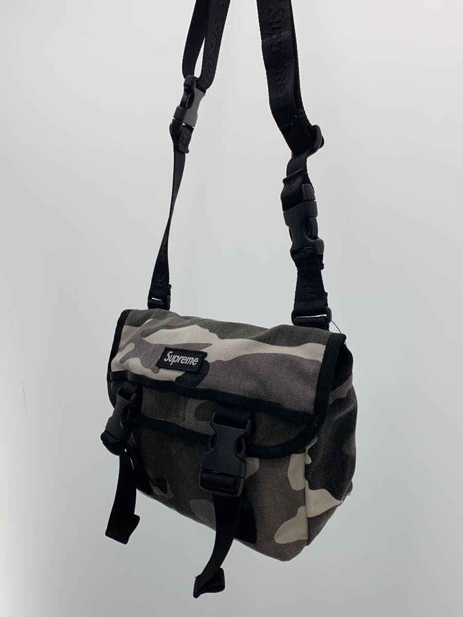 Supreme Shoulder Bag Cotton GRY Camouflage 2