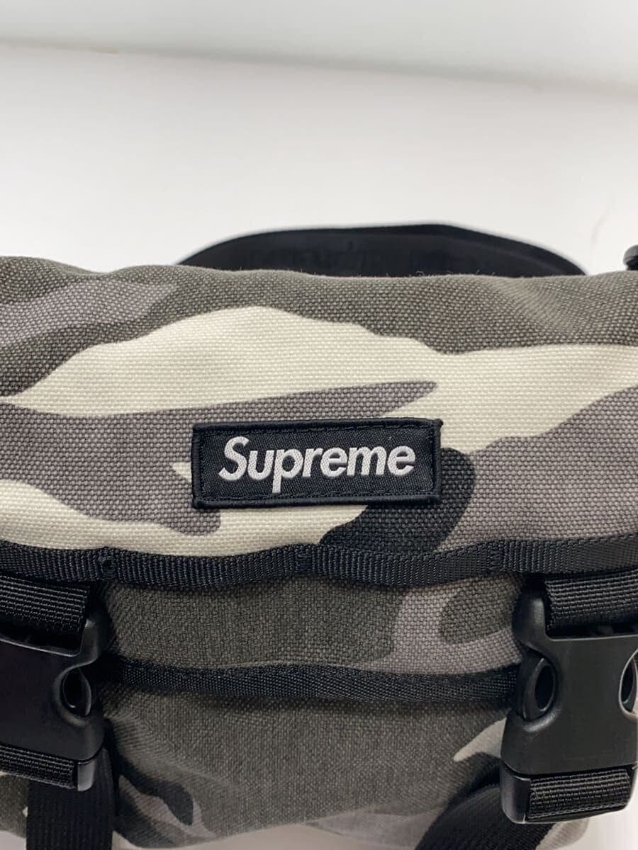 Supreme Shoulder Bag Cotton GRY Camouflage 5