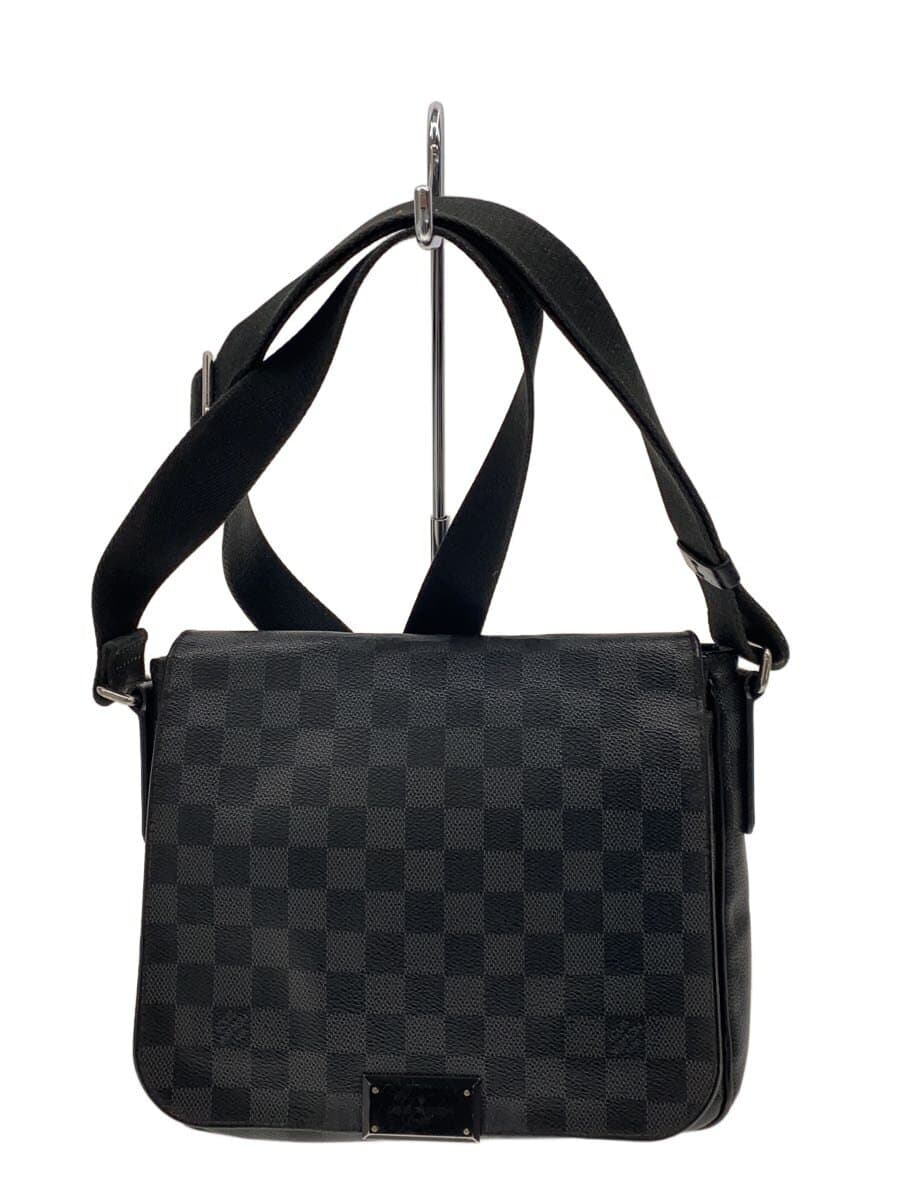 LOUIS VUITTON1)District PM_Damier Graphite PVC BLK