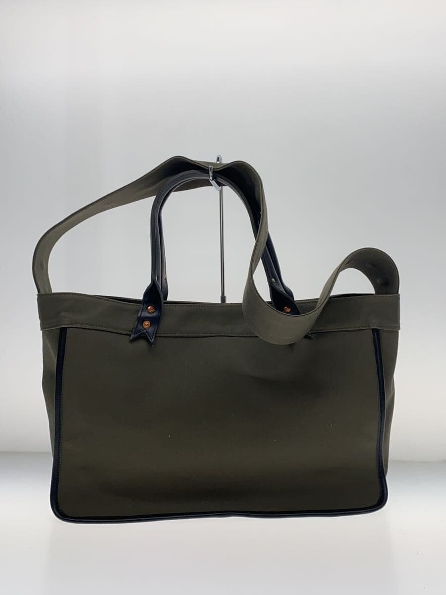 BEER BELLY Tote Bag Canvas KHK Solid 3