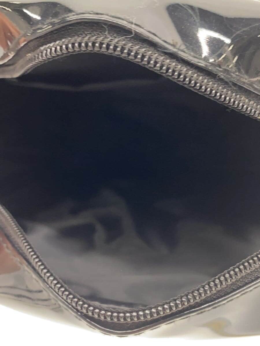 X-girl Shoulder Bag Patent Leather BLK 6