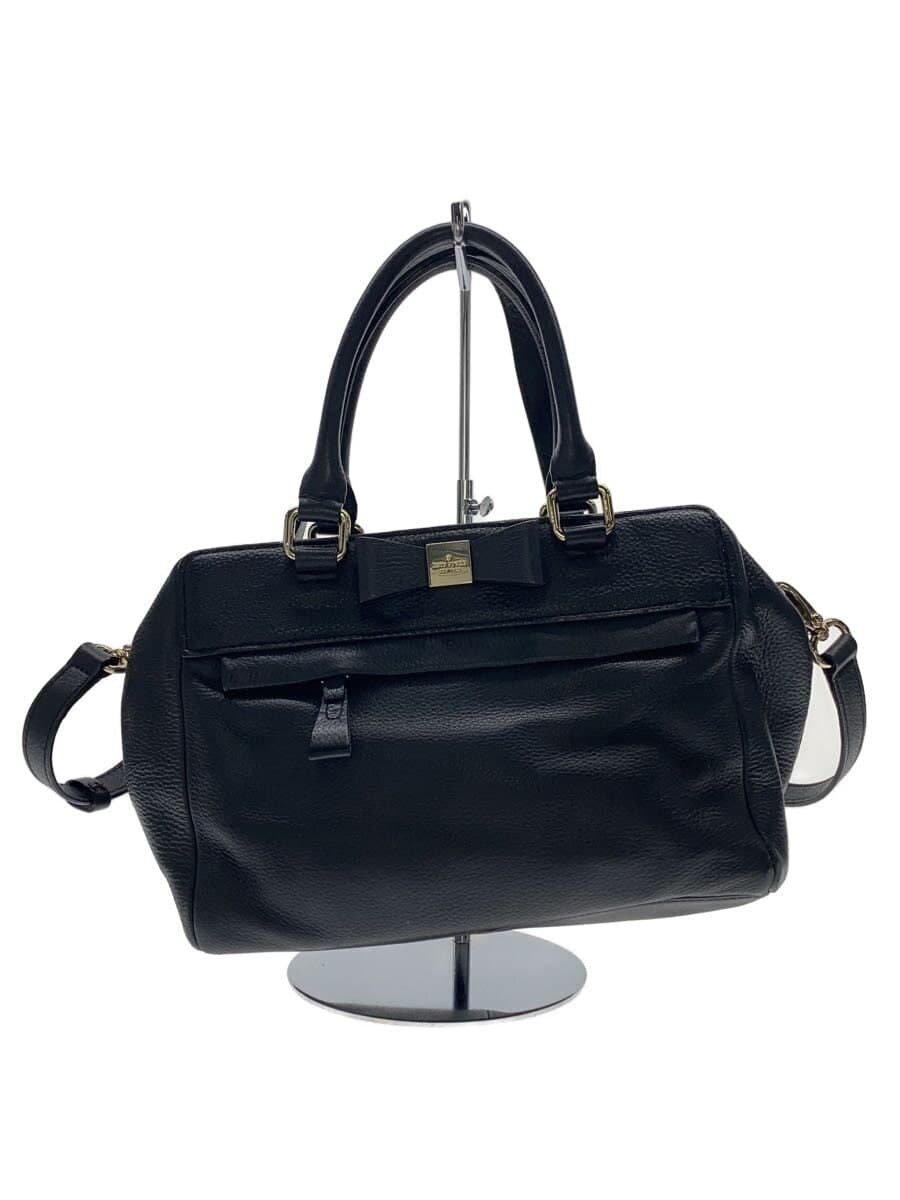 kate spade new york Shoulder Bag Leather BLK PXRU5541