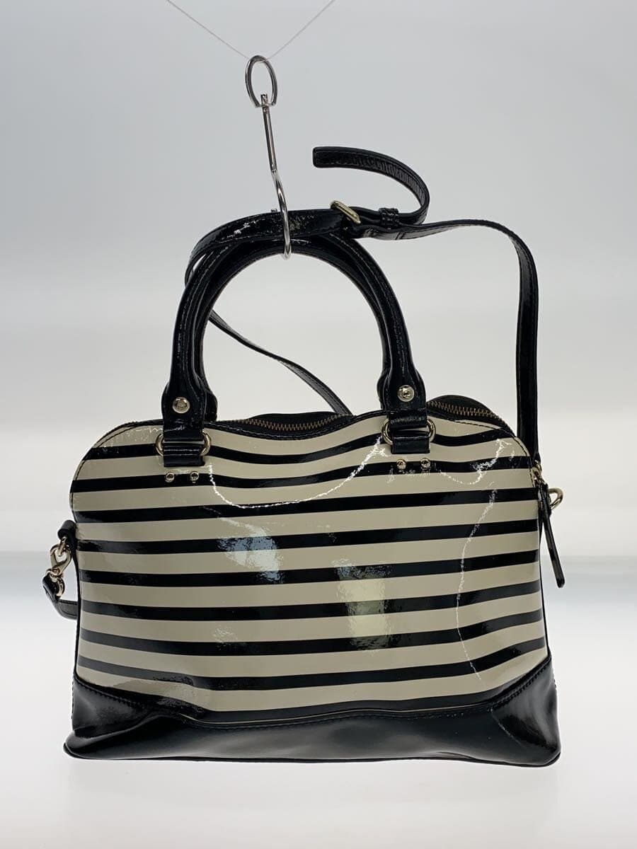 kate spade new york Shoulder Bag BLK Border Stripe 3
