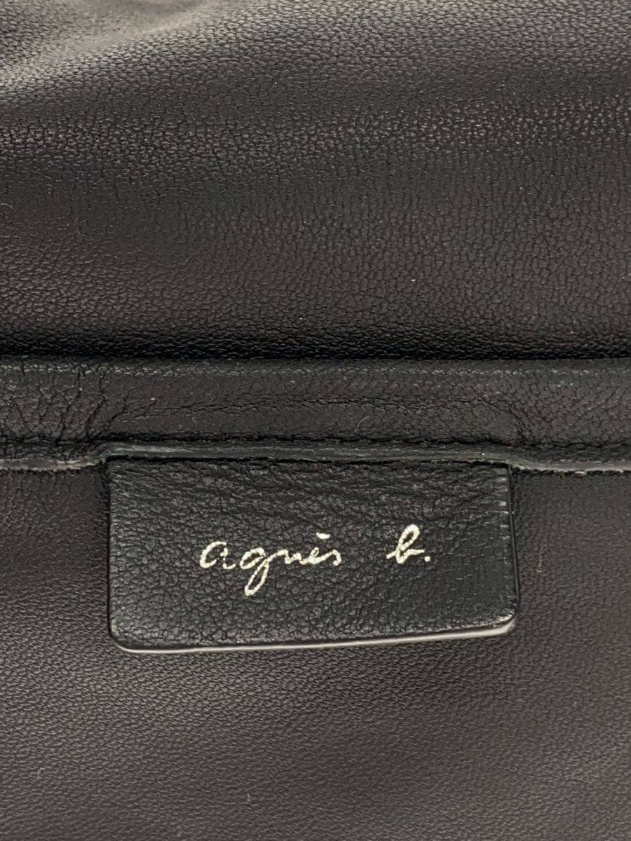 agnes b. Shoulder Bag BLK 5