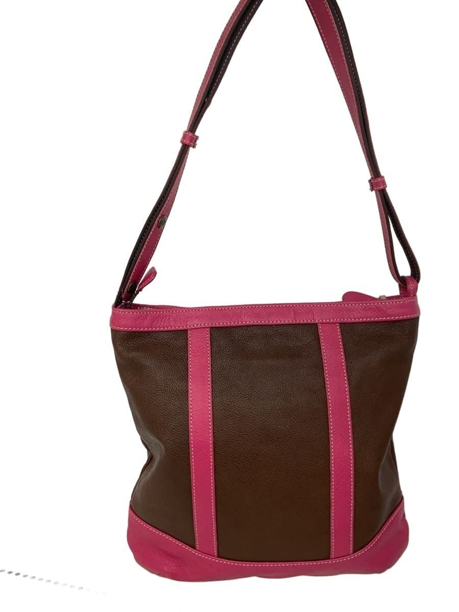 IBIZA Shoulder Bag Leather BRW 3