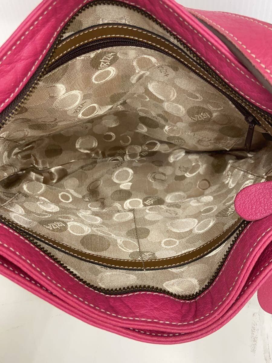 IBIZA Shoulder Bag Leather BRW 6