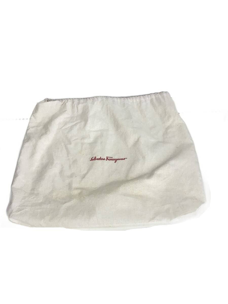 Salvatore Ferragamo Handbag Canvas BLK All Over Pattern AU-21 3343 7