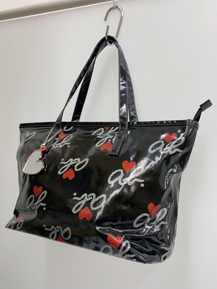 agnes b VOYAGE Tote Bag PVC BLK 2