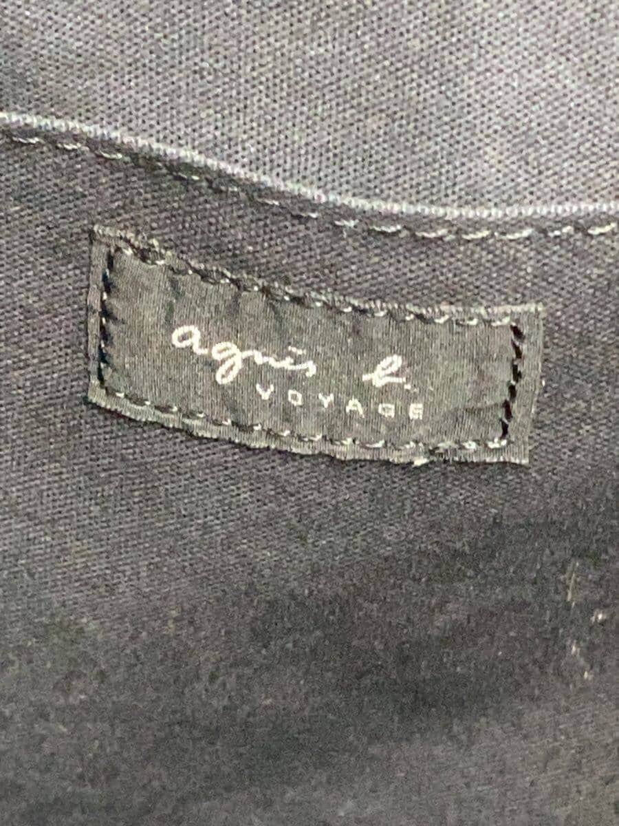 agnes b VOYAGE Tote Bag PVC BLK 5