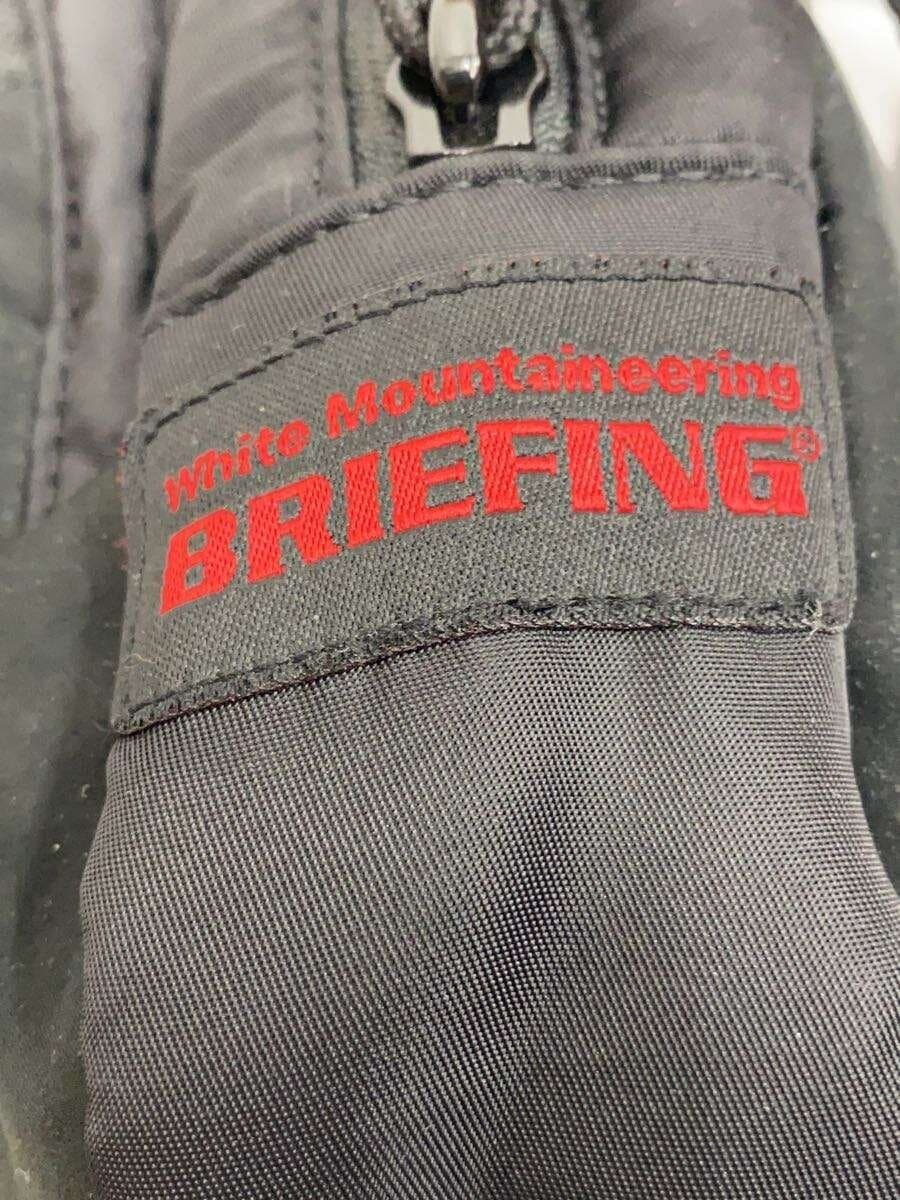 BRIEFING x WHITE MOUNTAINEERING Shoulder Bag BLK 5