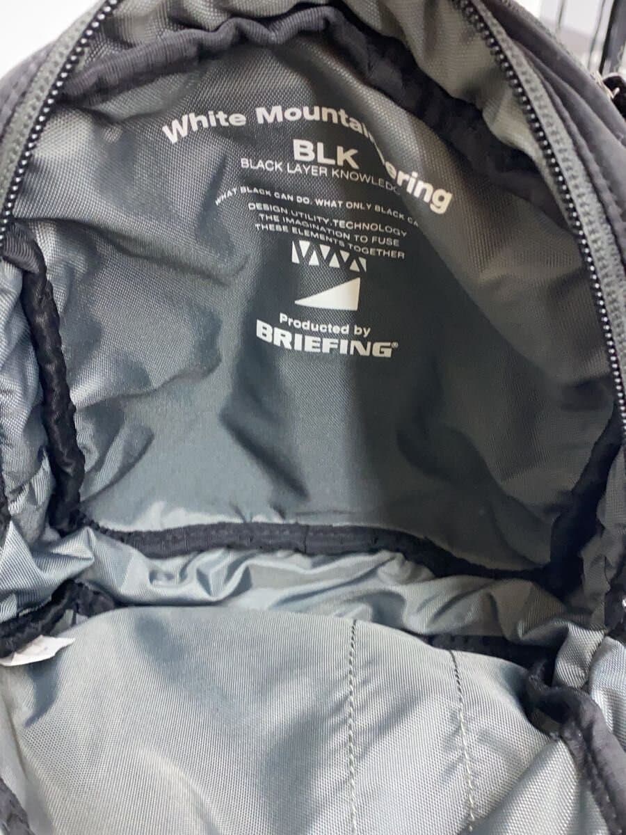 BRIEFING x WHITE MOUNTAINEERING Shoulder Bag BLK 6