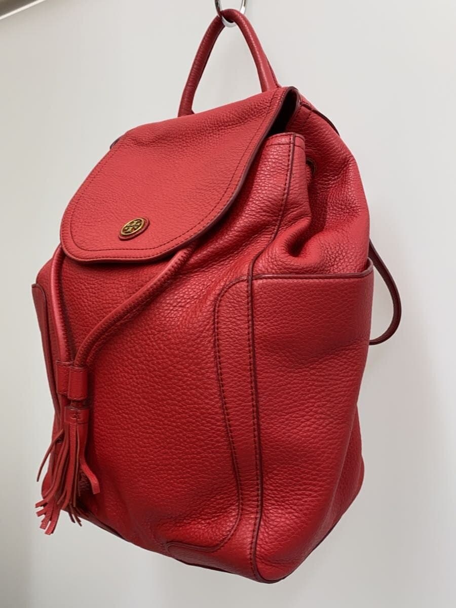 TORY BURCH Backpack Leather RED 2
