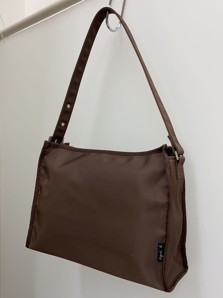 agnes b VOYAGE Shoulder Bag BRW 2