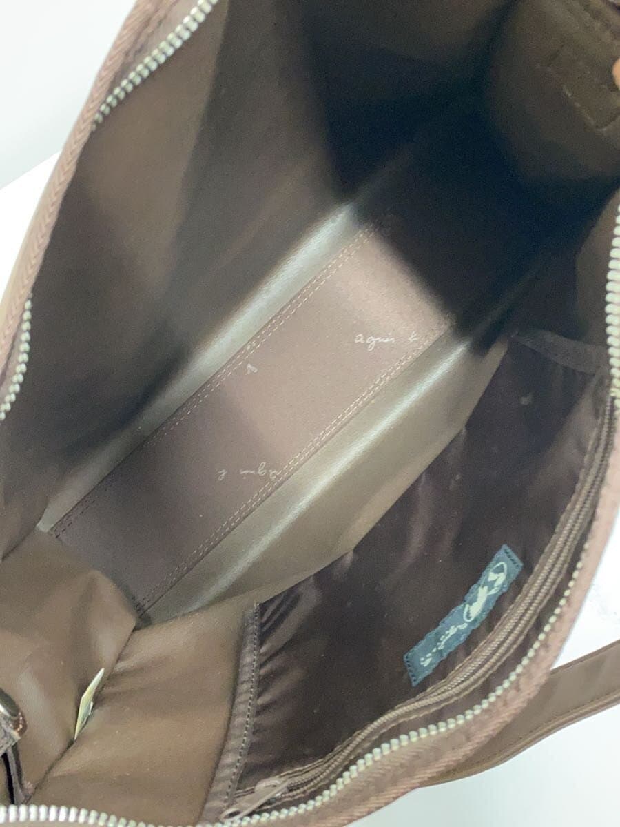 agnes b VOYAGE Shoulder Bag BRW 6