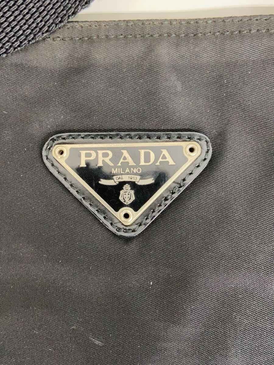 PRADA Tote Bag Nylon BLK Solid 5