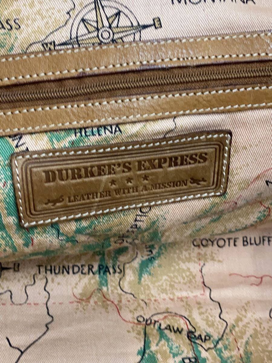 Other Brand Durkees Express Boston Bag Leather BRW 5